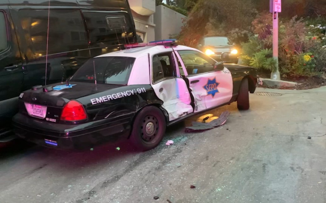 世界各国警车车祸事故合集