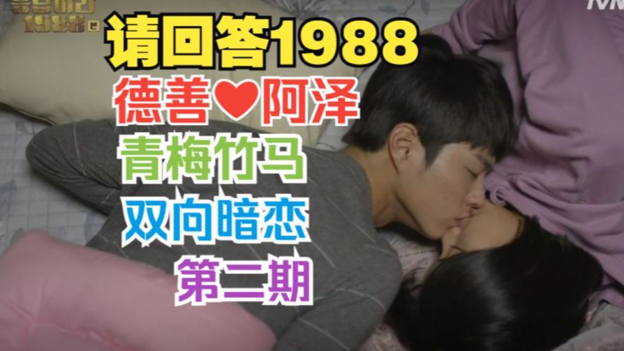 德善阿泽cut全线请回答1988第二期哔哩哔哩bilibili