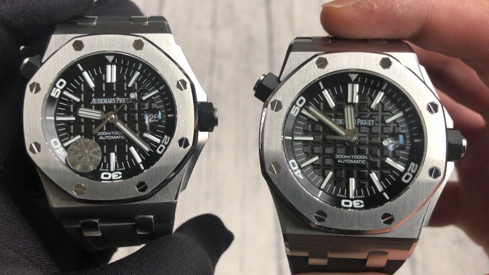 爱彼皇家橡树15703系列腕表,对比不同版本_哔哩哔哩 (゜-゜)つロ 干杯