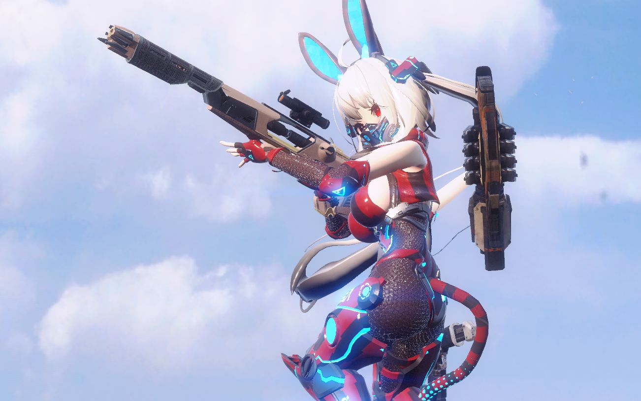 【泰坦陨落2】maya赛博朋克兔子装