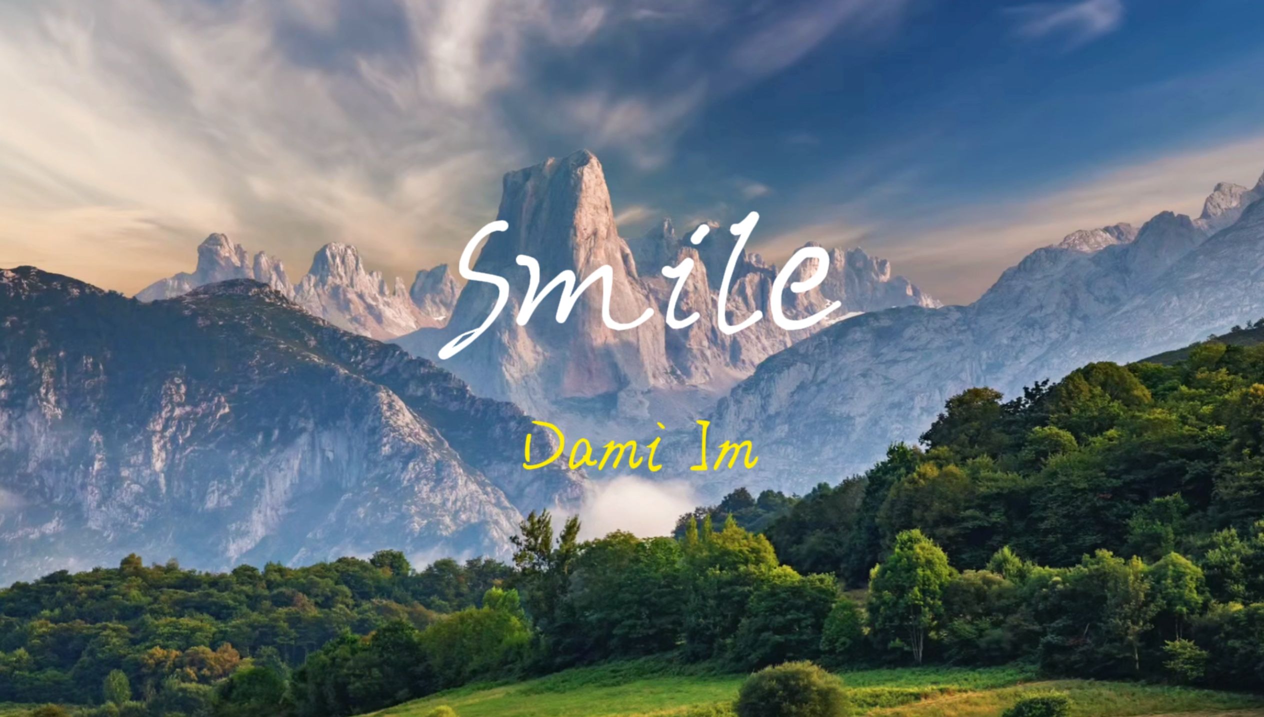 [图]“愿你永远笑着面对生活”『Smile』--- Dami Im