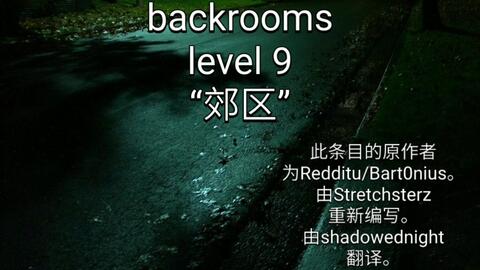 Backrooms层级】Level 940“昏头转向”。极度危险的停车场，一去难回！