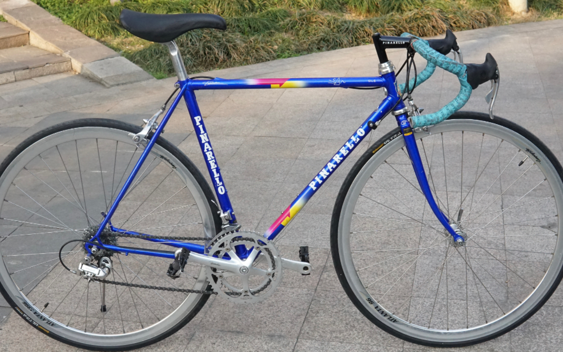 pinarello 钢架公路车骑行欣赏