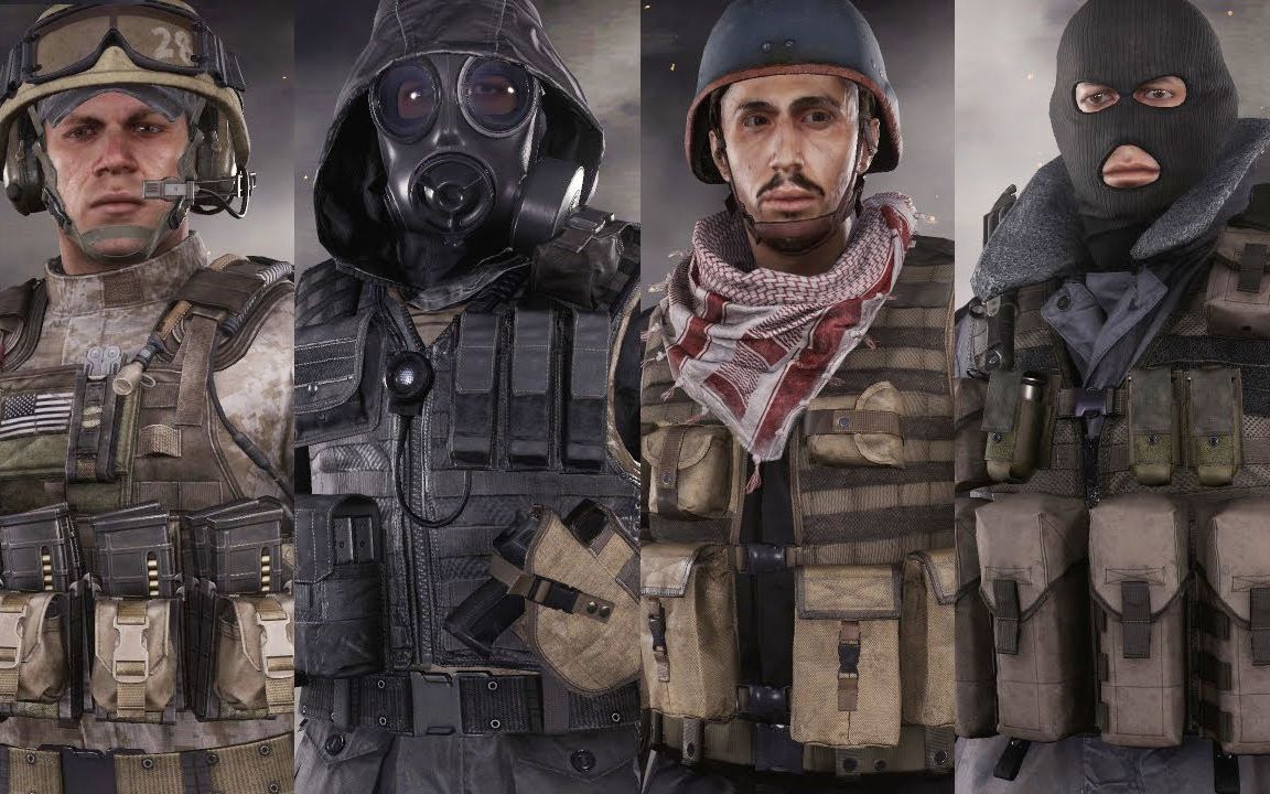 使命召唤4:现代战争 各阵营主题曲