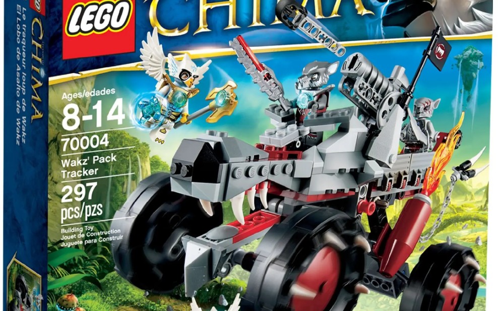 乐高 气功传奇 70004 势力狼追捕车 速组评测