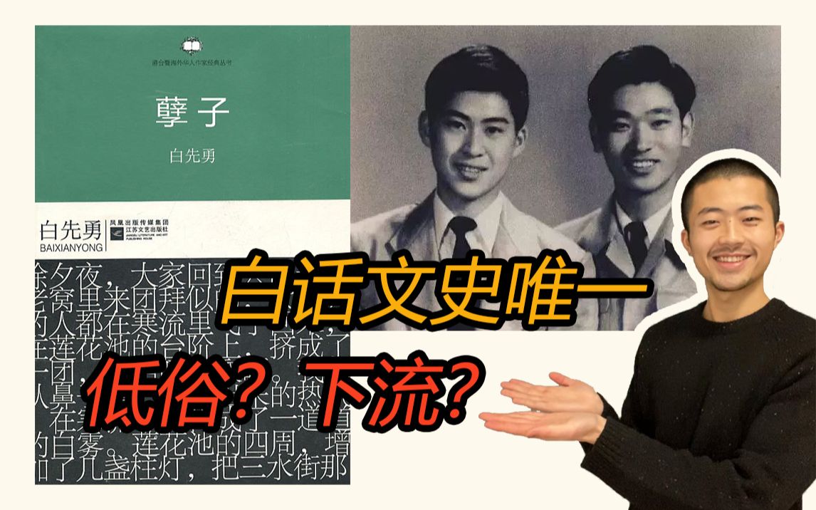 No.1 可歌可泣、不足与外人道的沧桑痛史|感情?生存?白话文史上之最|《孽子》白先勇哔哩哔哩bilibili