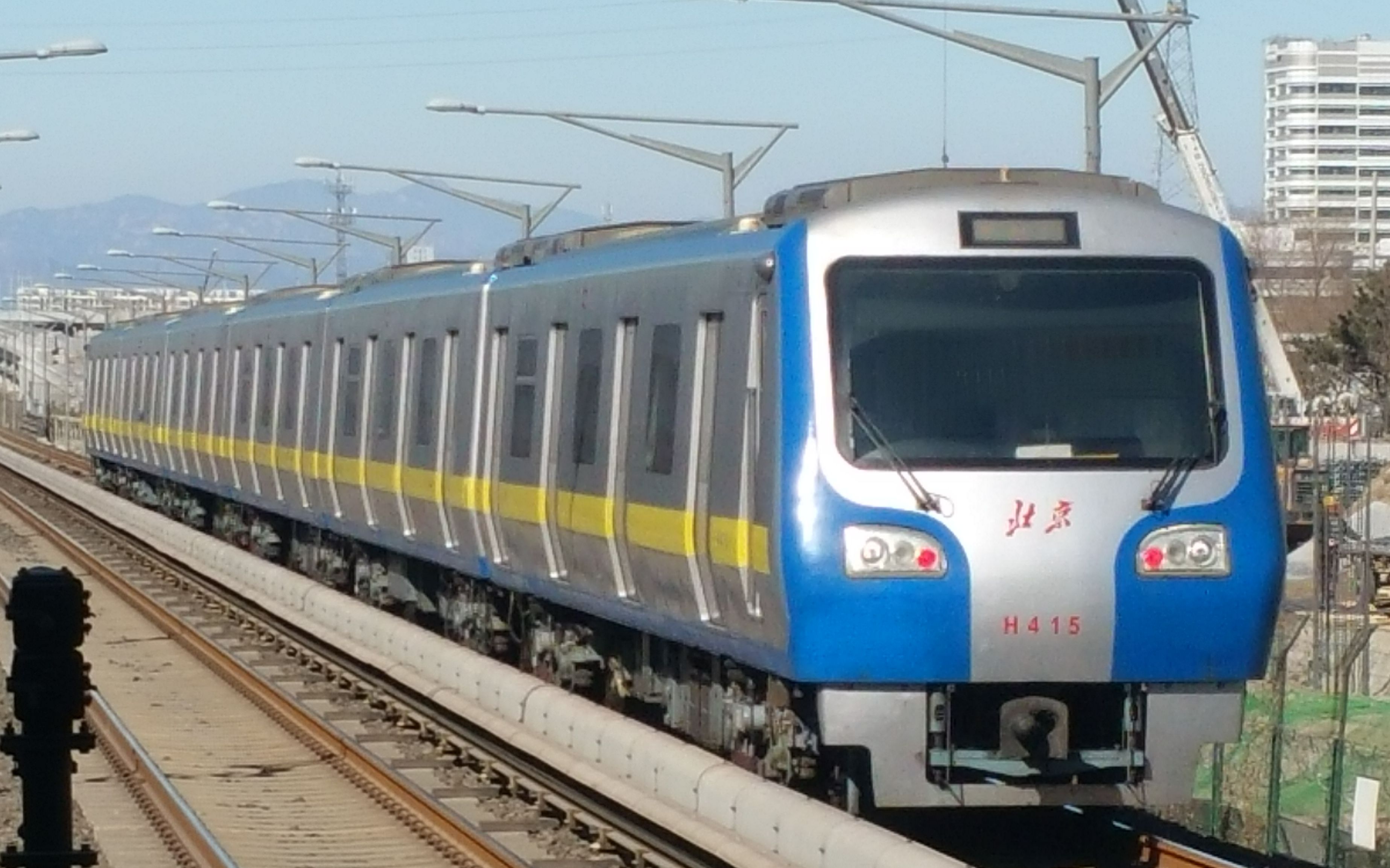 北京地铁直流车图片