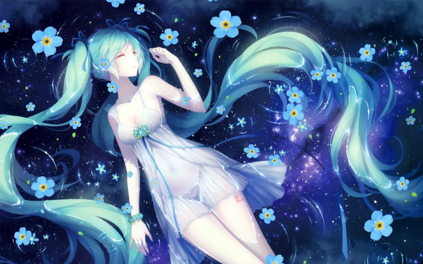 【初音】miku湿身动态壁纸福利1920*1080p