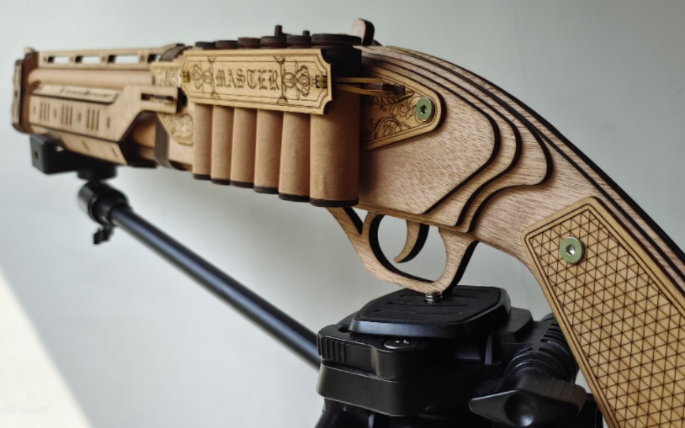 自制雷明顿m870皮筋枪