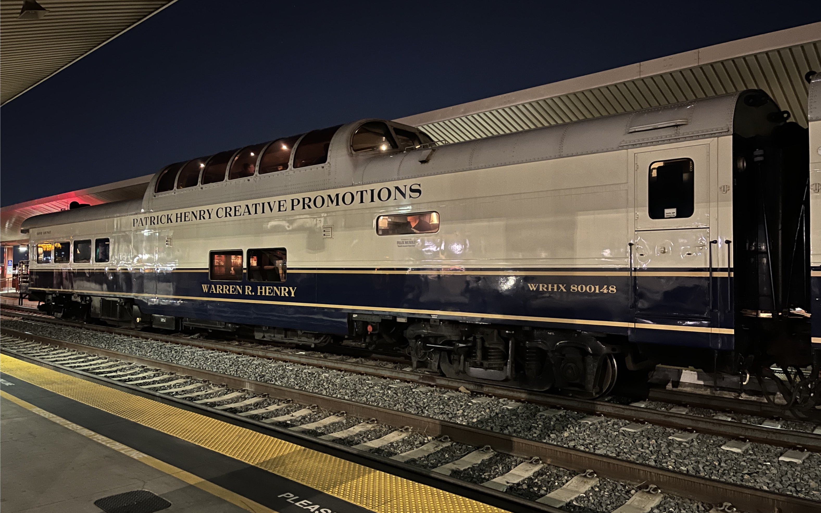 美铁 amtrak patrick henry私人车厢