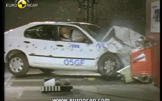 【EuroNCAP】1997款日产Primera 全面测试哔哩哔哩bilibili