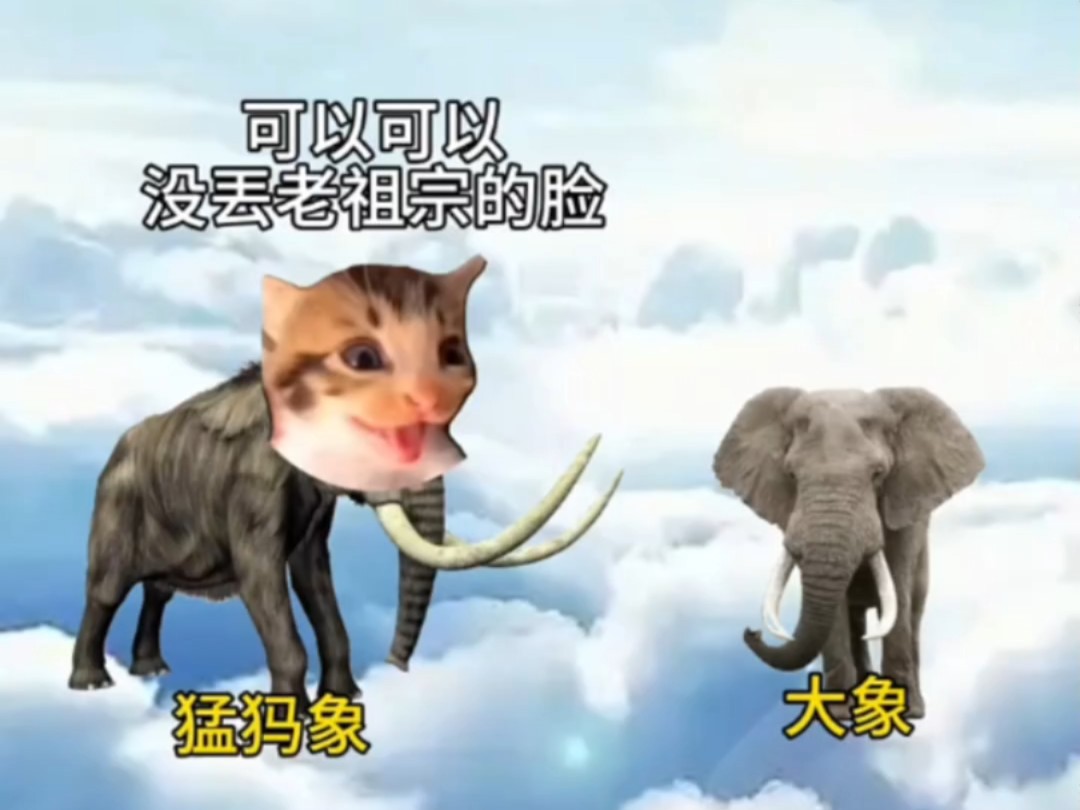 当万年前的动物见到自己后代时