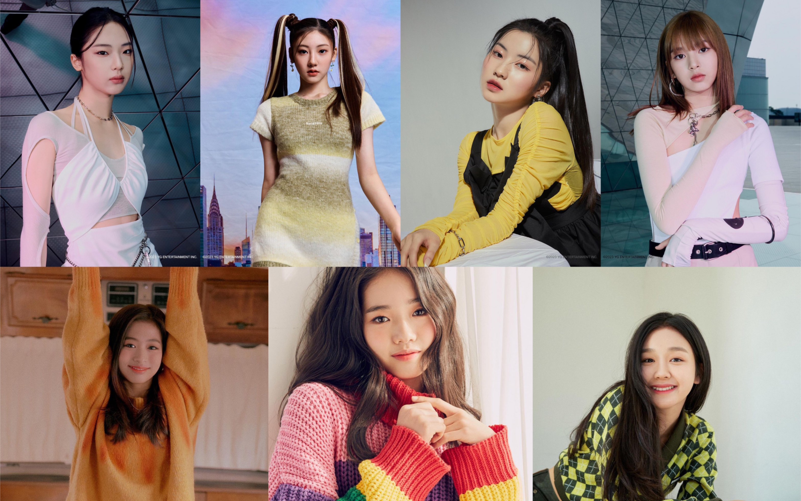 babymonster全员官方个人图像采集 | ruka太飒了