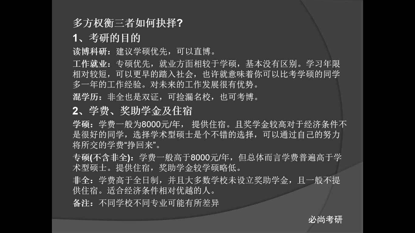 学硕、专硕、非全日制研究生的区别哔哩哔哩bilibili