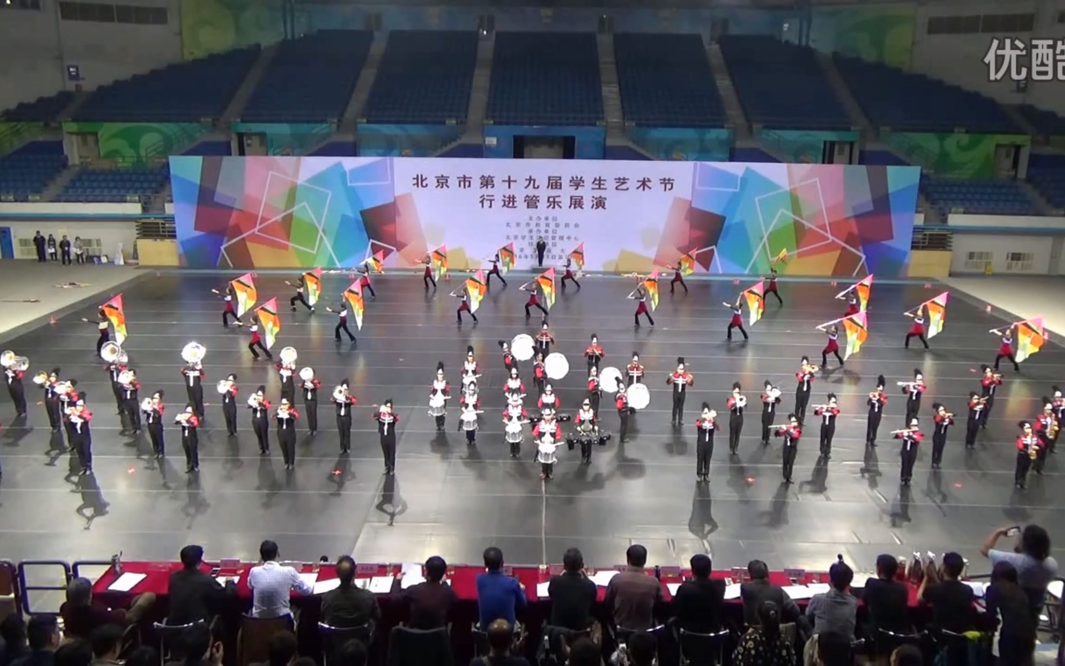 2016年《起源》北师大三附中行进管乐团 北京市第十九届学生艺术节