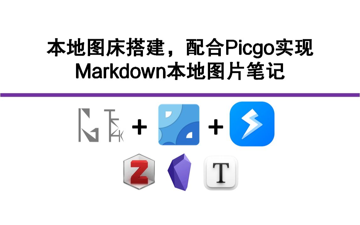 【本地图床搭建】自建稳定、免费、开源的可迁移本地图床,配合Picgo实现Zotero、Obsidian、Typora等Markdown图片笔记哔哩哔哩bilibili