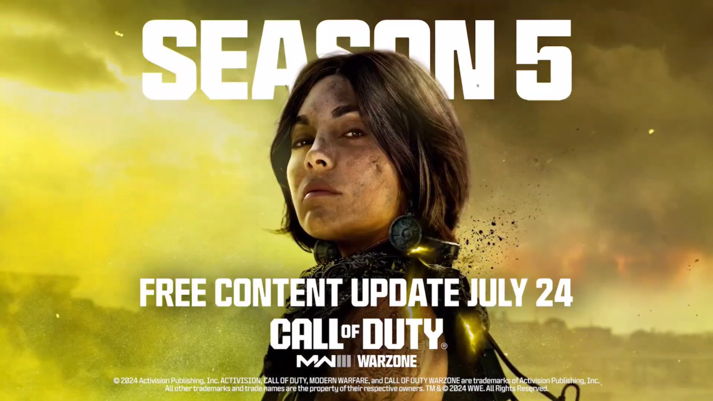 瓦拉瑞亚回归!使命召唤:现代战争iii第五赛季宣传片