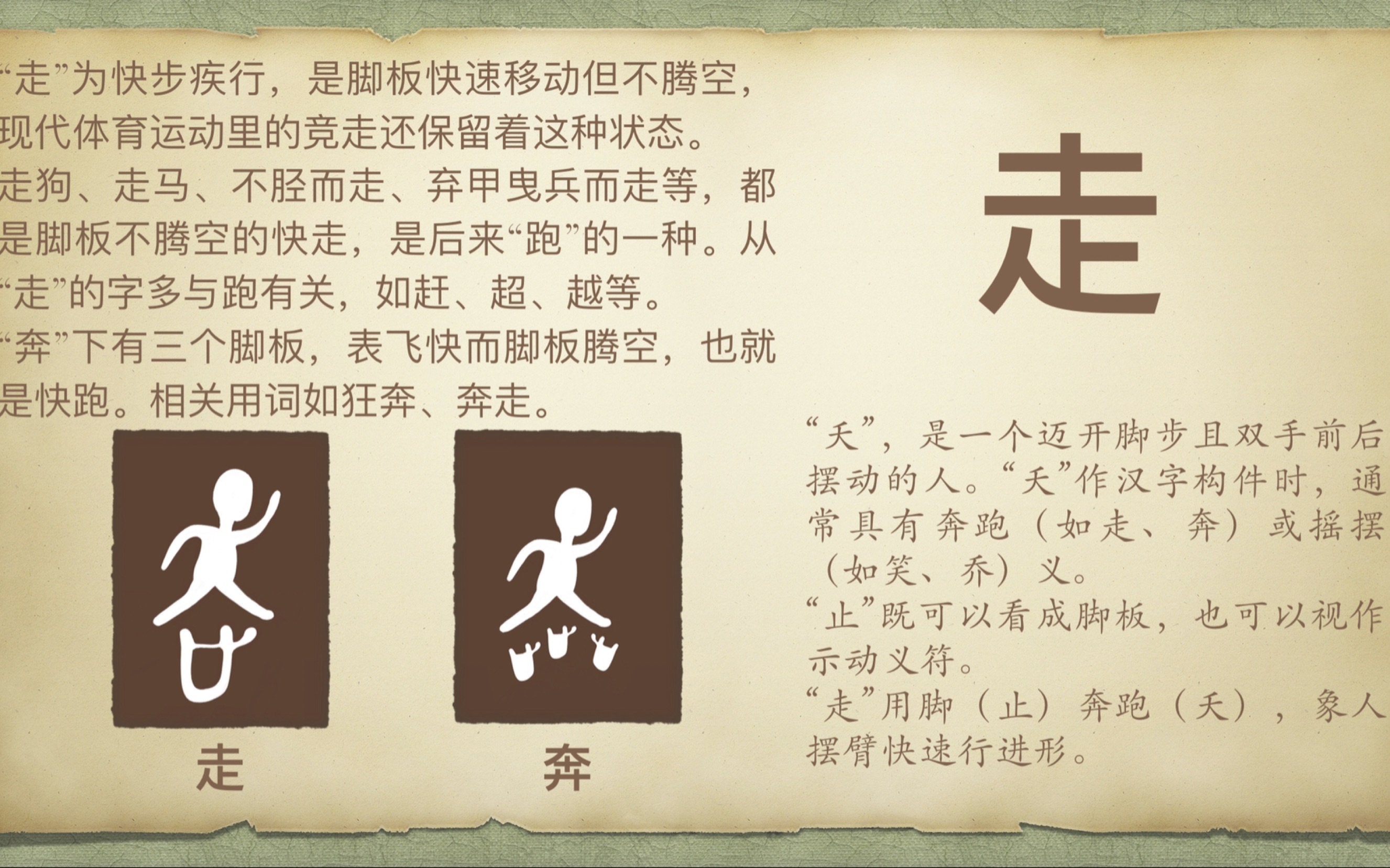 说文解字#走