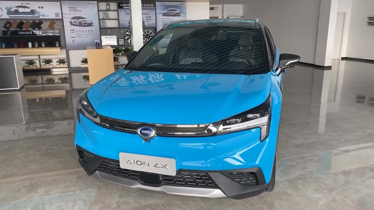 2020款广汽传祺aion lx到店实拍,看到外观内饰买不买蔚来自己定