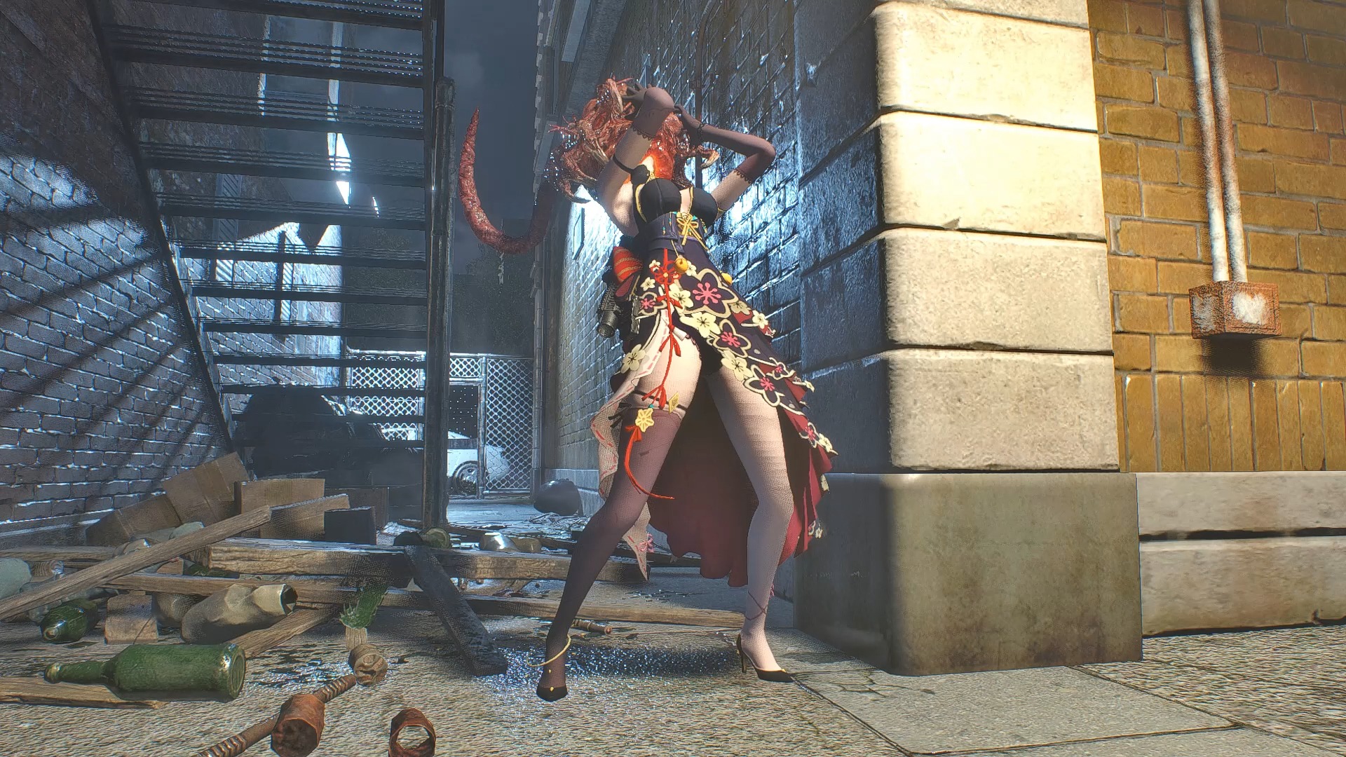 【生化危机3】岚被换头寄生