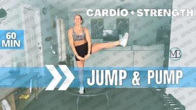 2023.10.31 【Michelle Briehler】<em class="keyword">蹦床</em> 有氧运动和<em class="keyword">力量</em> ⟩⟩ <em class="keyword">JUMP</em> & PUMP 锻炼