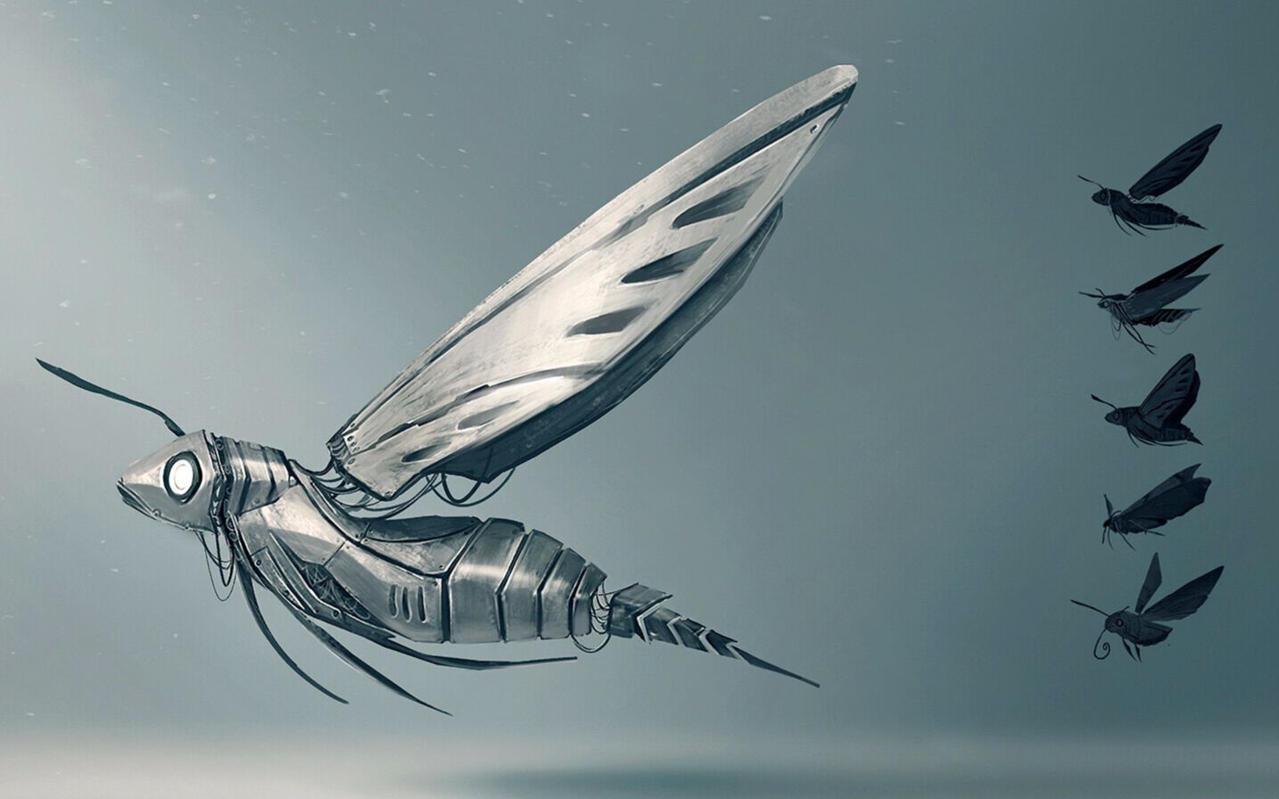 机械生物蚊子高级模型教程,maya零基础入门案例演示