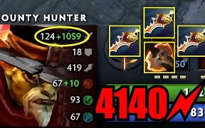 【Waga】一刀一个!三圣剑狂战 28 杀大哥赏金!一刀 4100!Dota 2哔哩哔哩bilibili