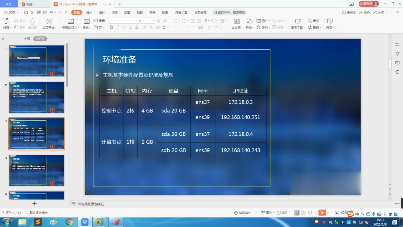 01Openstack安装环境准备