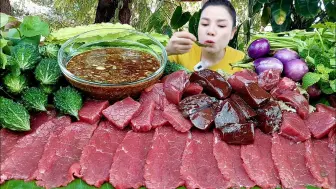 Download Video: 生牛肉真是泰国人的命