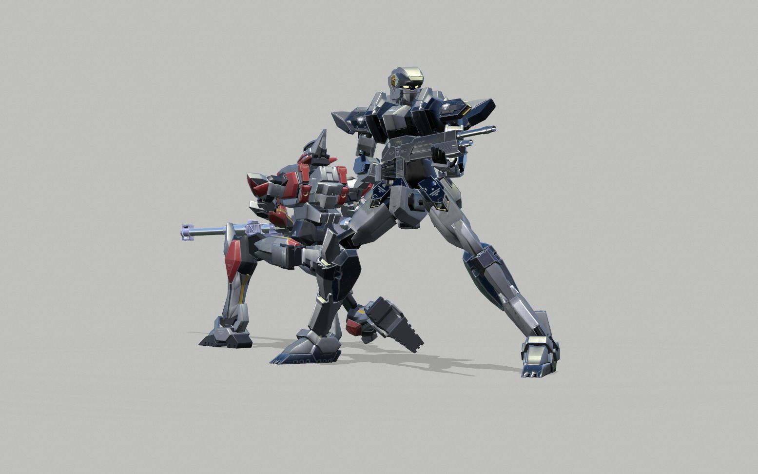 《全金属狂潮》arx-7强弩&arx-8烈焰魔剑3d模型