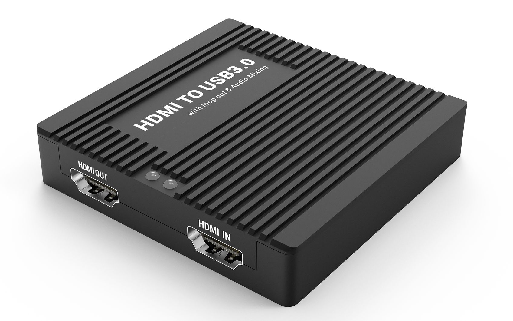 【4k】30hz 高清音视频采集卡 环出 混音 usb3.0采集卡