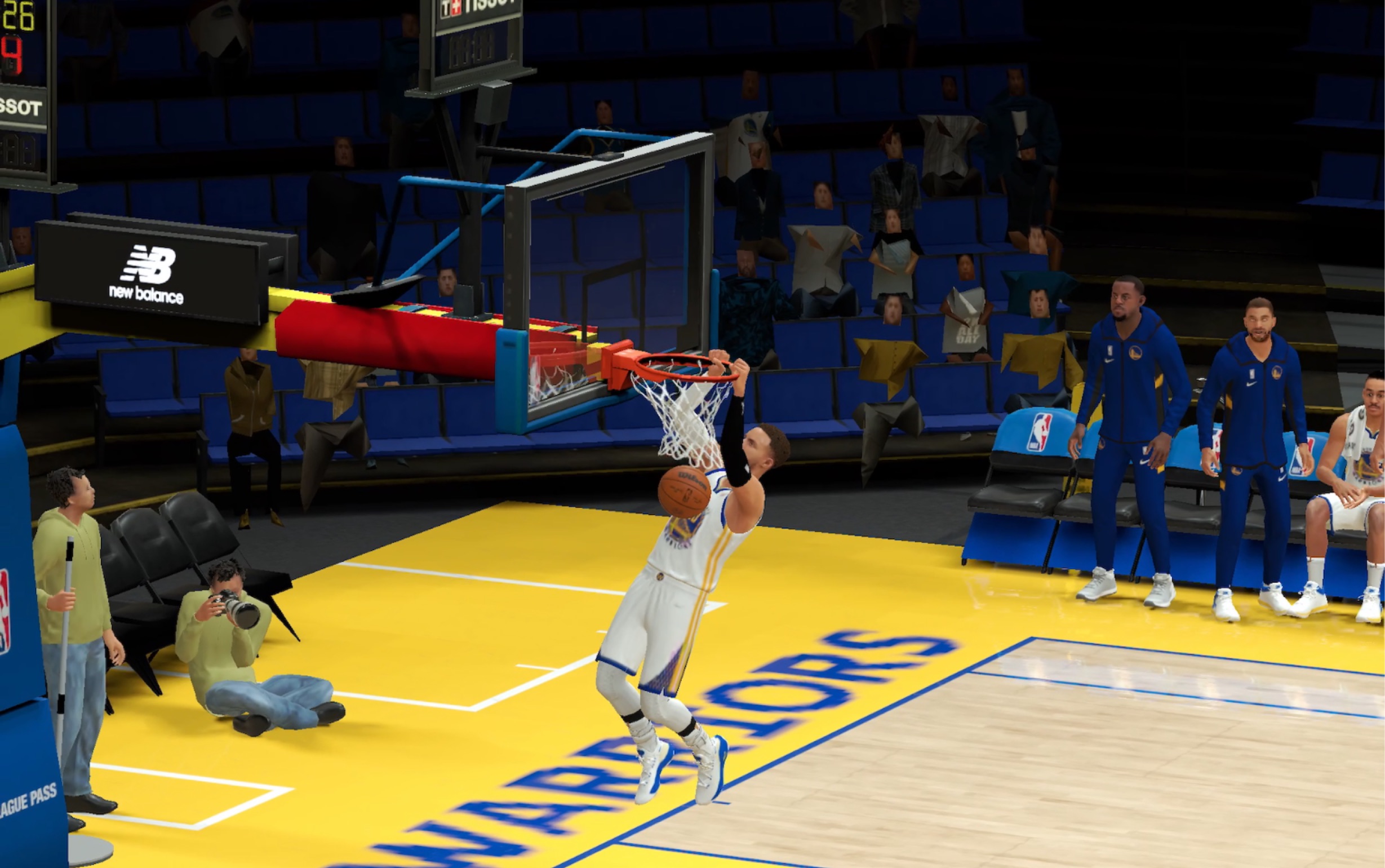 nba2k22生涯库里单场混剪过10000播放啥也不干