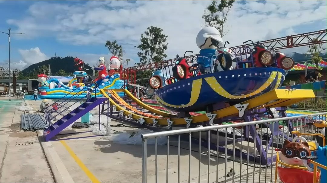 迷你神州飞碟 公园游乐设备 广场新款游乐设施