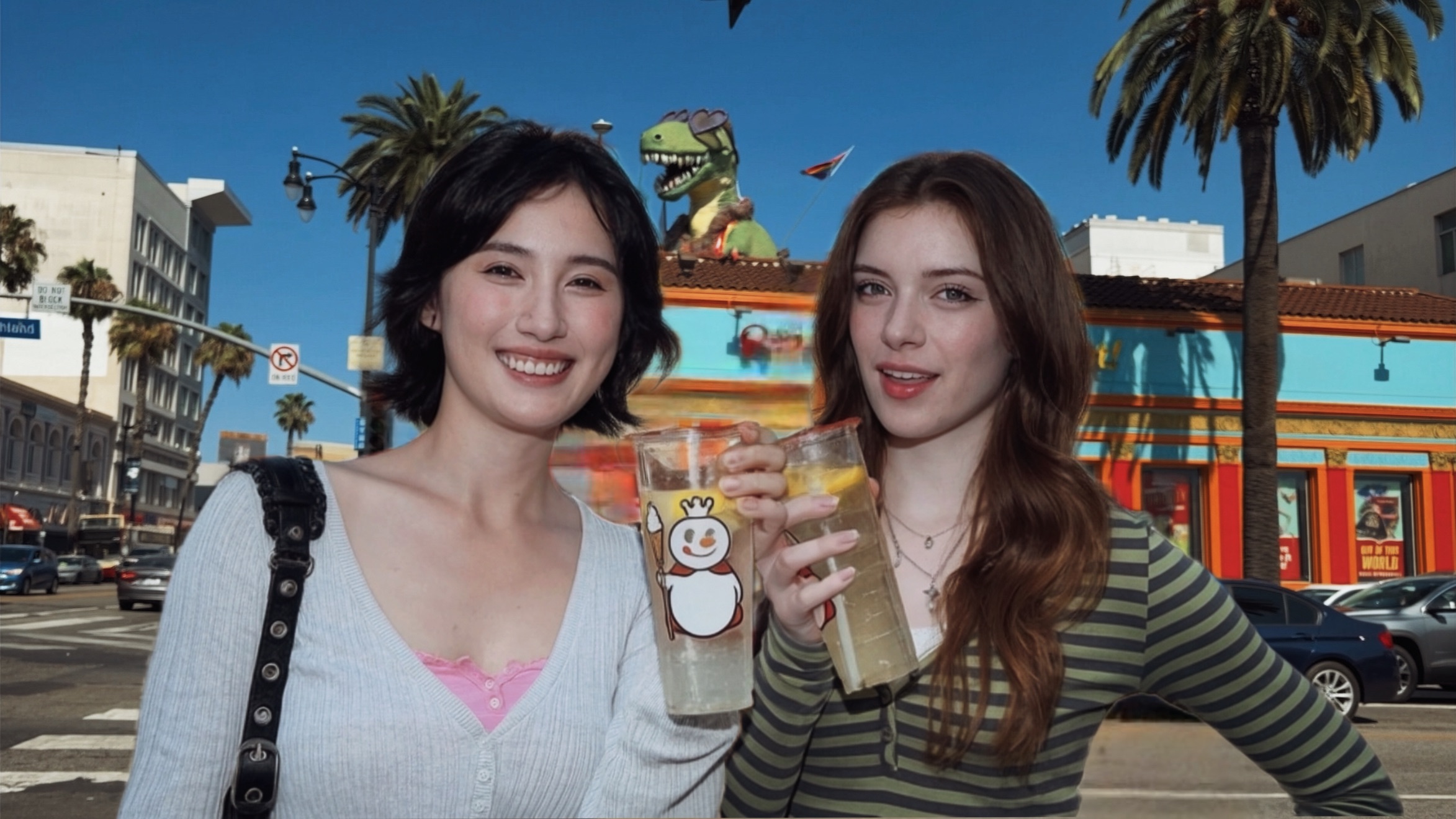在洛杉矶喝200%糖蜜雪冰城，吃全球最古早麦当劳，有不胖的风险吗