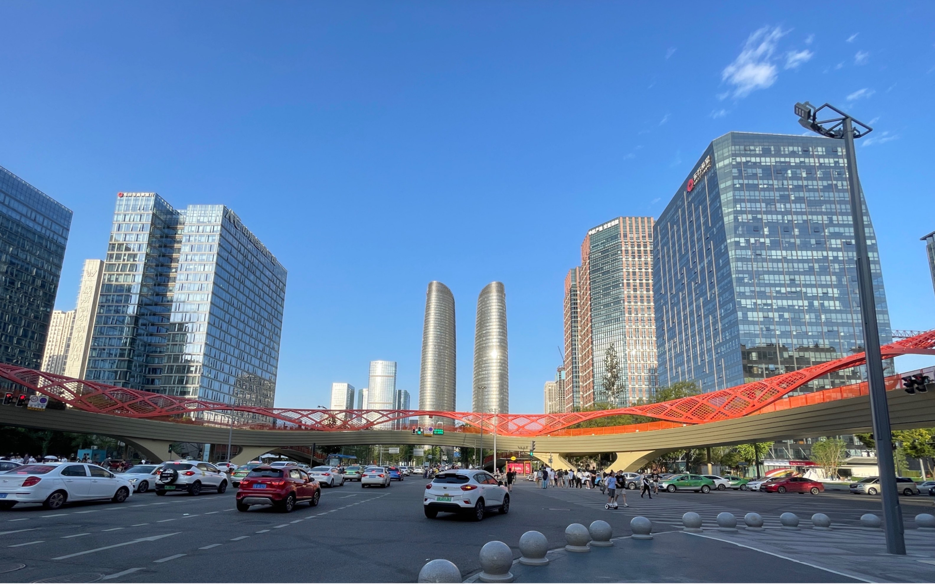 4khdr中国徒步之旅漫步成都孵化园最漂亮的cbd之一