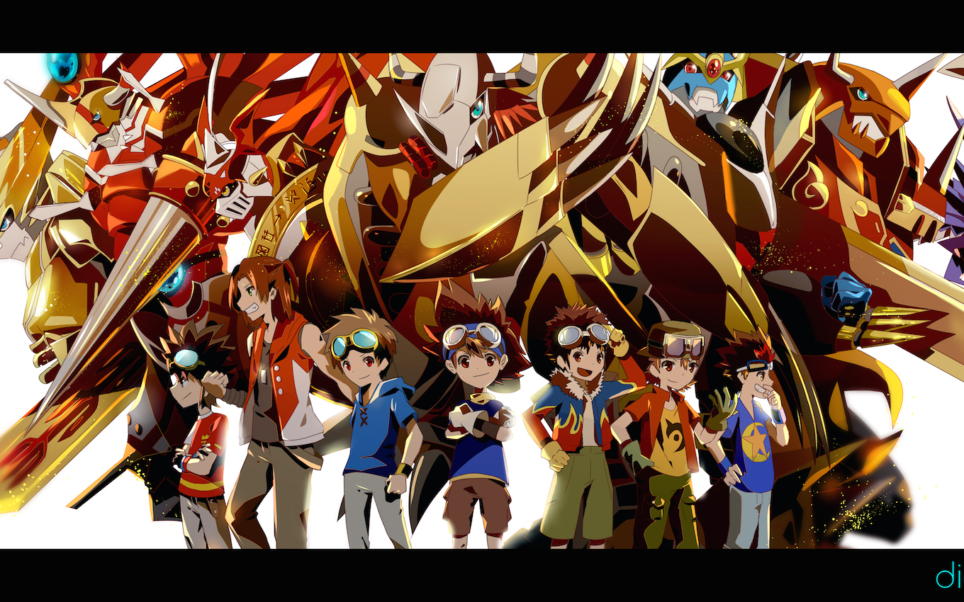 【mad·amv素材/收藏/1080p】数码宝贝1~5部 大冒险tri ncop&nced