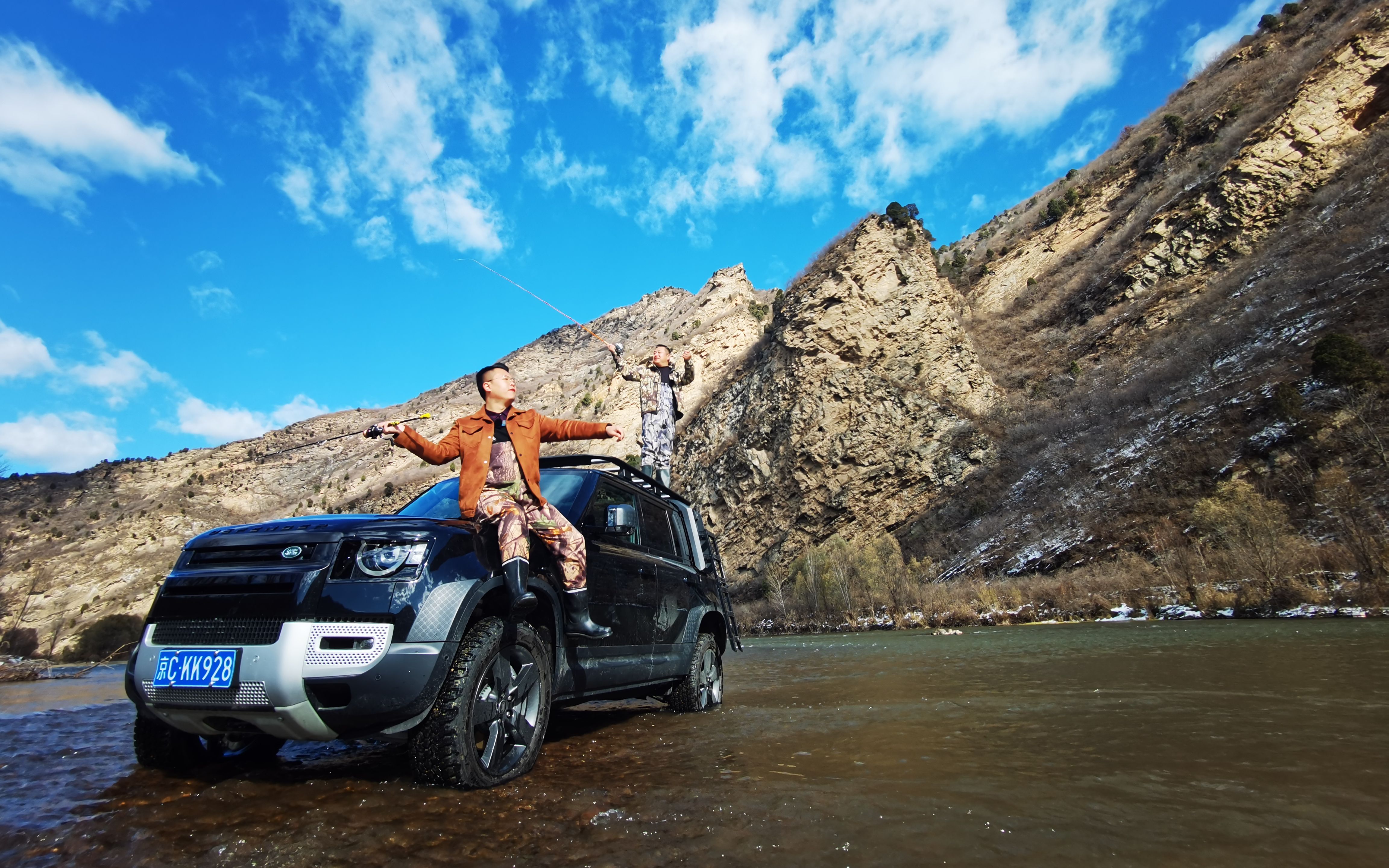 活动  越野,露营,车顶钓鱼 这才是路虎卫士的正确打开方式