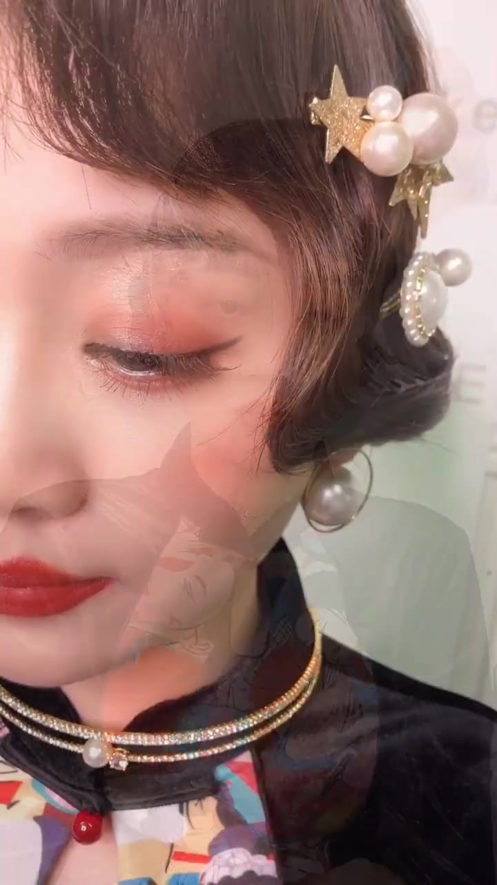 【旗袍妆】今日分享一款民国时期的复古造型妆容教程