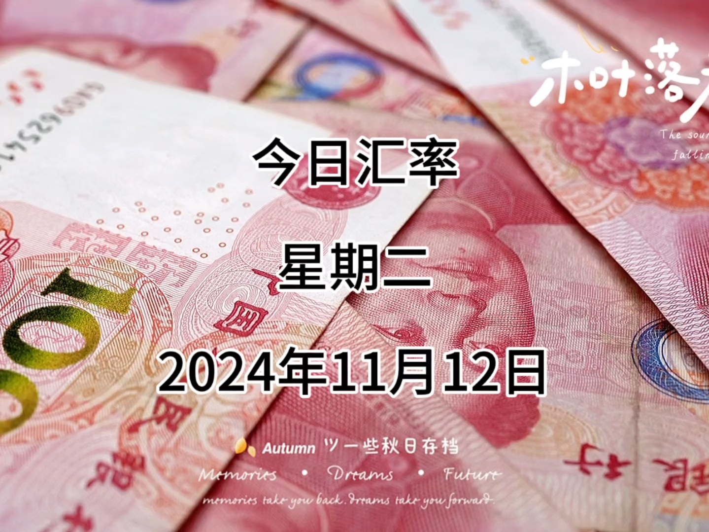 今日人民币兑换美元汇率多少?2024年11月12日汇率兑换哔哩哔哩bilibili