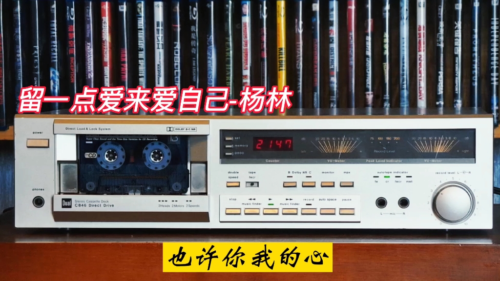 [图]杨林专辑精选:留一点爱来爱自己-1989年-"同名"专辑/DUAL C-846