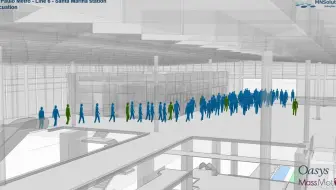 MassMotion应用-交通篇：圣保罗地铁6号线车站建模更新2