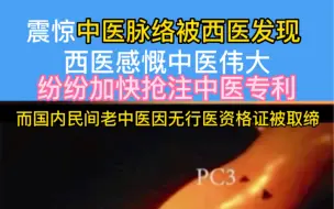 Download Video: 痛心，中医千年前发现的脉络，被今西医发现，西医感慨中医伟大，纷纷加快抢注中医专利#中医 #传承中医文化 #中医养生