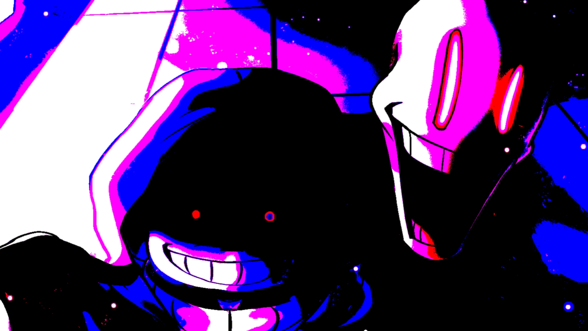 尘埃sans超帅图合集 dust sans