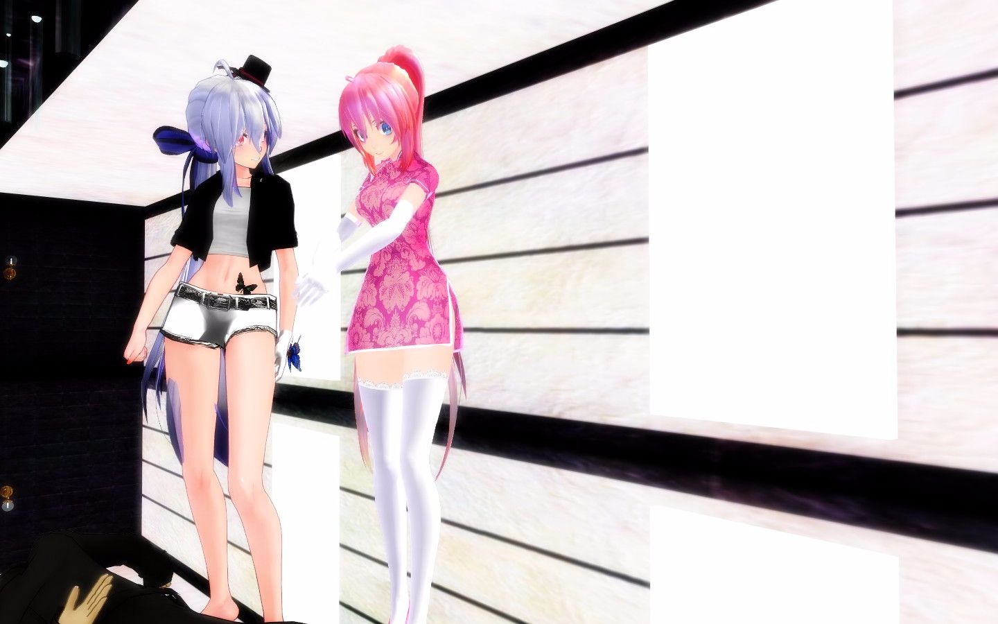 [图]【MMD/格斗向/日常】弱音的格斗术02