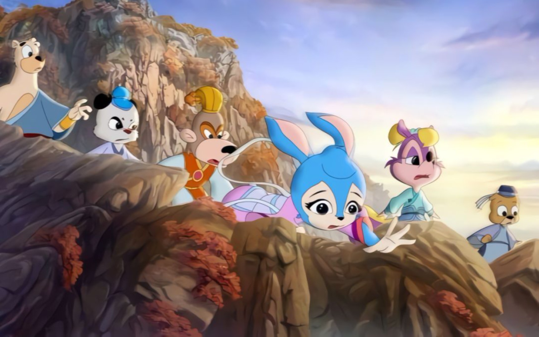 虹猫蓝兔七侠传‖天下风云出我辈,一入江湖岁月催;皇图霸业谈笑中,不