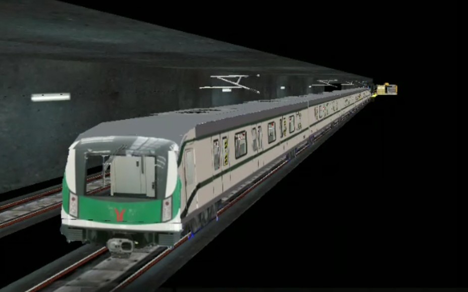 【hmmsim2】广州地铁7号线一期(广州南站→大学城南)全程pov