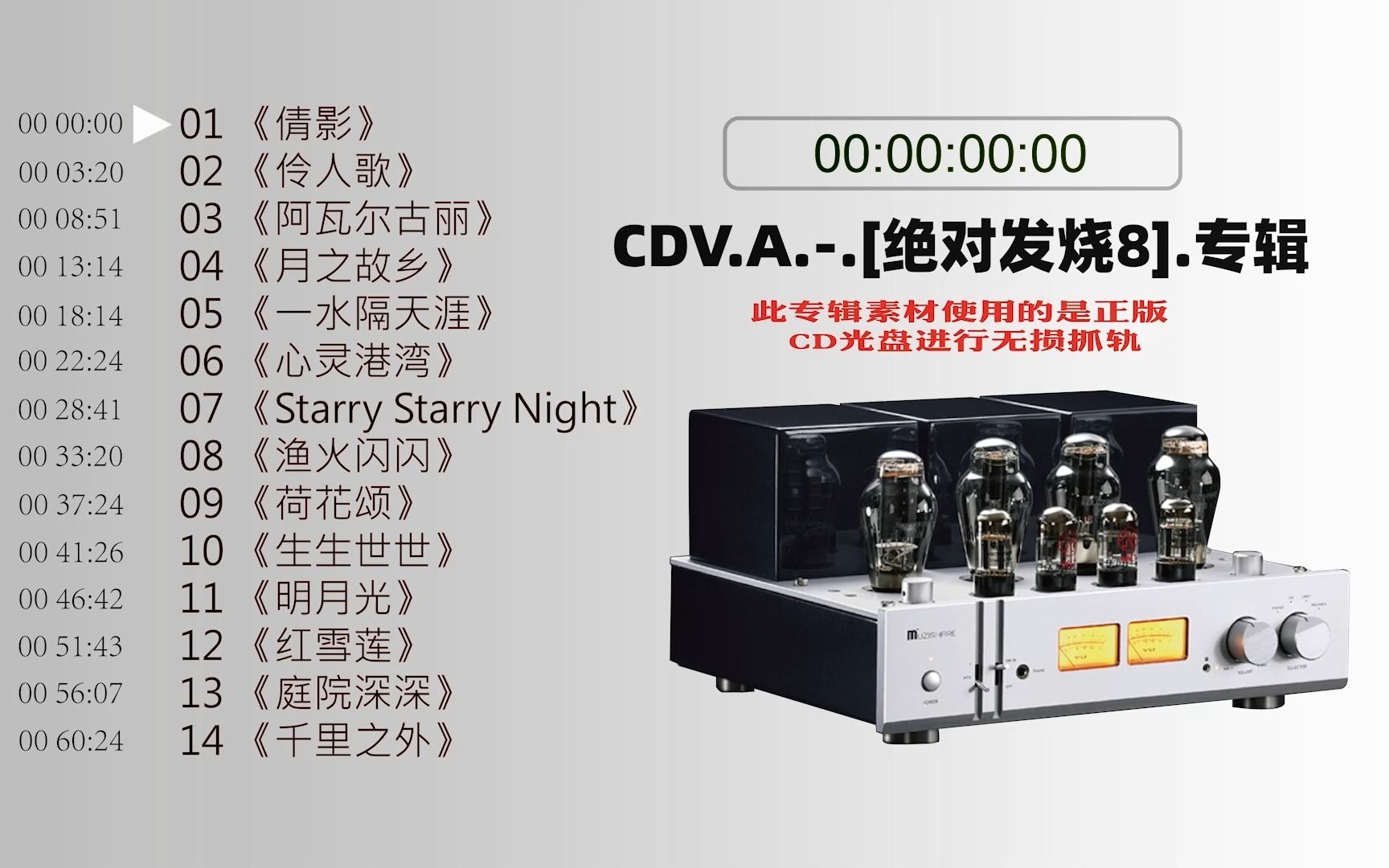 [图]高音质Hi-Fi发烧CDV.A.-.[绝对发烧8].专辑