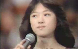 [图]【1981年】16岁中森明菜参加选秀节目《明星诞生》