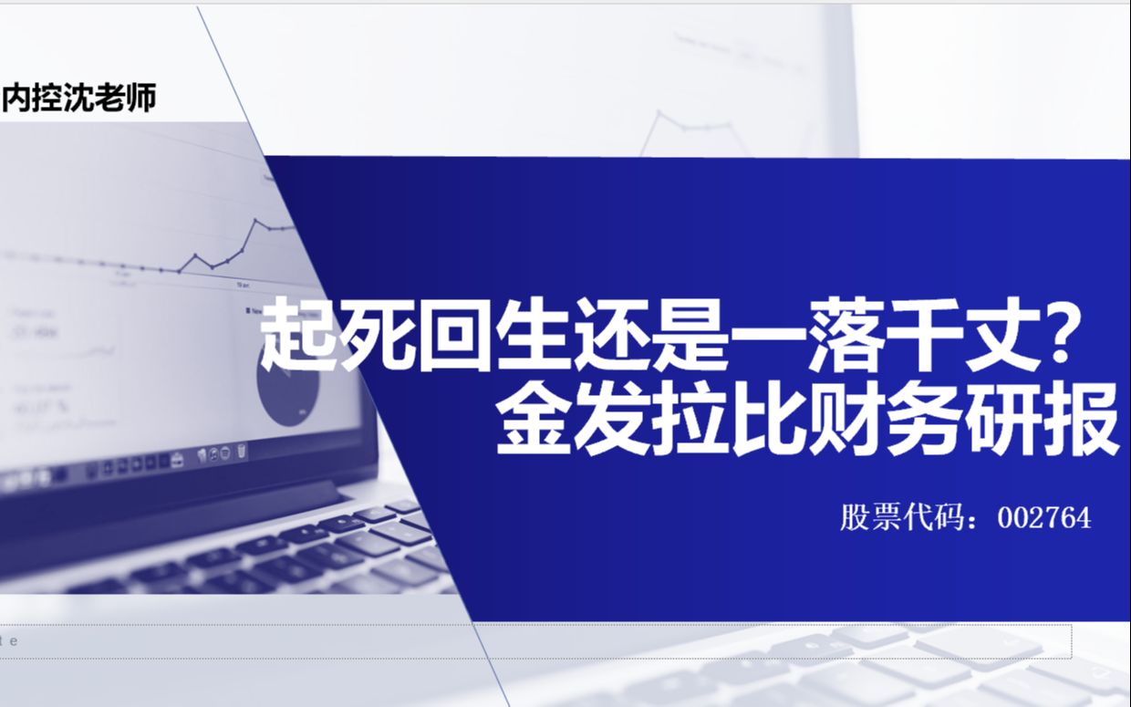 1000家上市公司财务研报挑战金发拉比(002762)哔哩哔哩bilibili