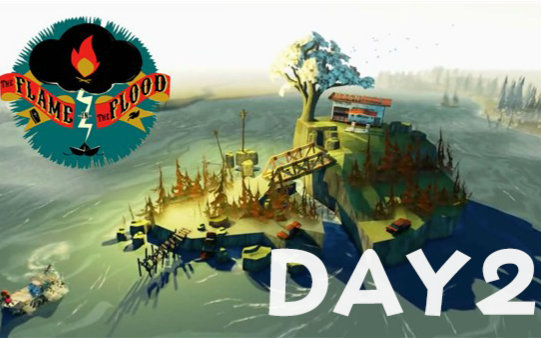 [图]【艾特实况】洪潮之焰 Flame In Flood DAY2 征服野猪王